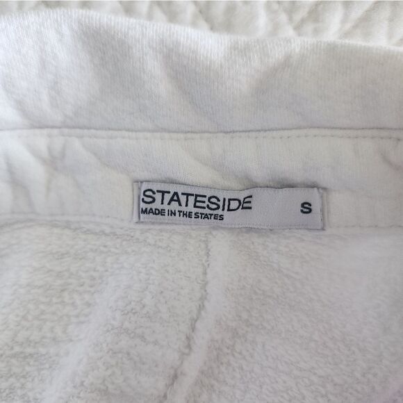 STATESIDE French Terry Loop slub short cover up beach Romper - Picture 12 of 12